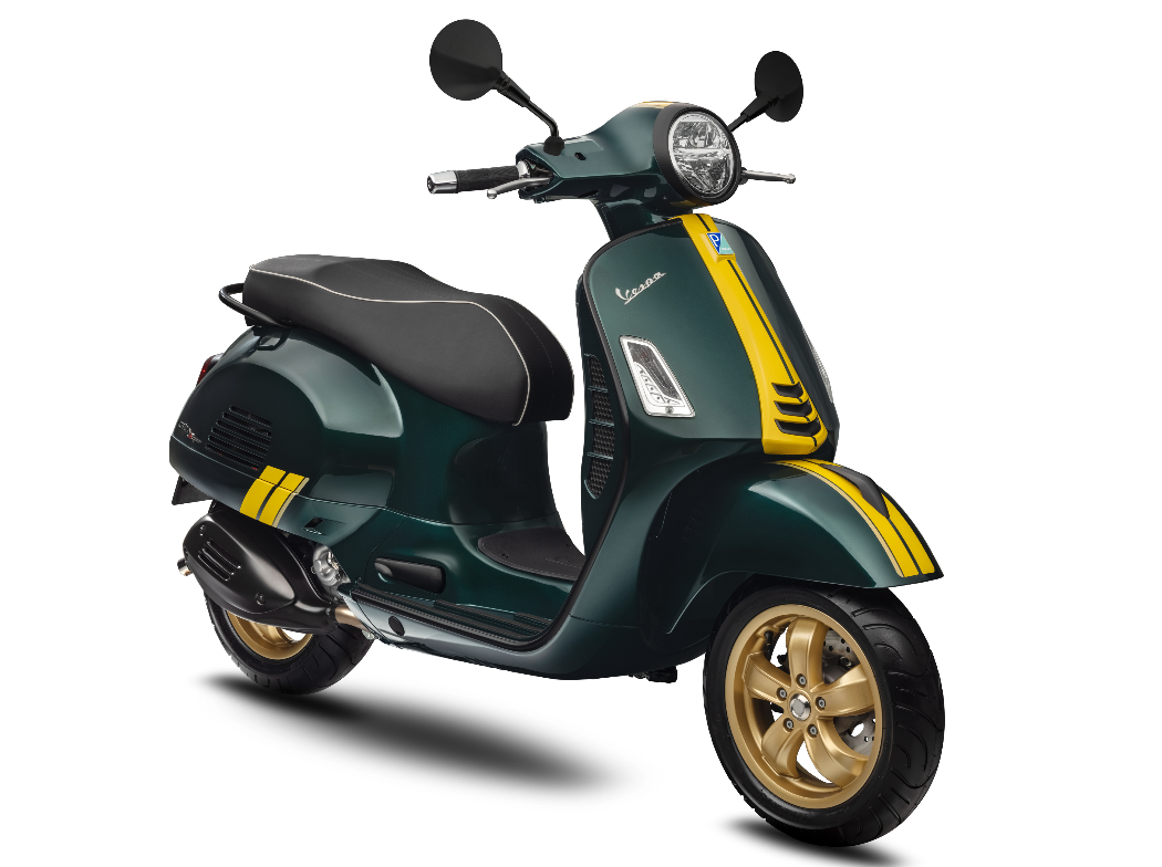 28万元,新款vespa gts300国内发布,增新配色