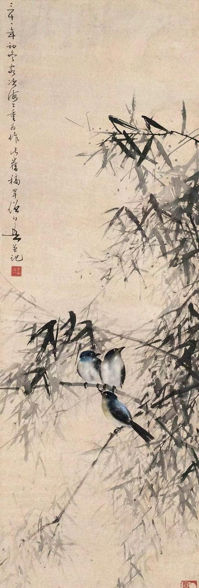 国画花鸟集大赏,感受春天的气息!