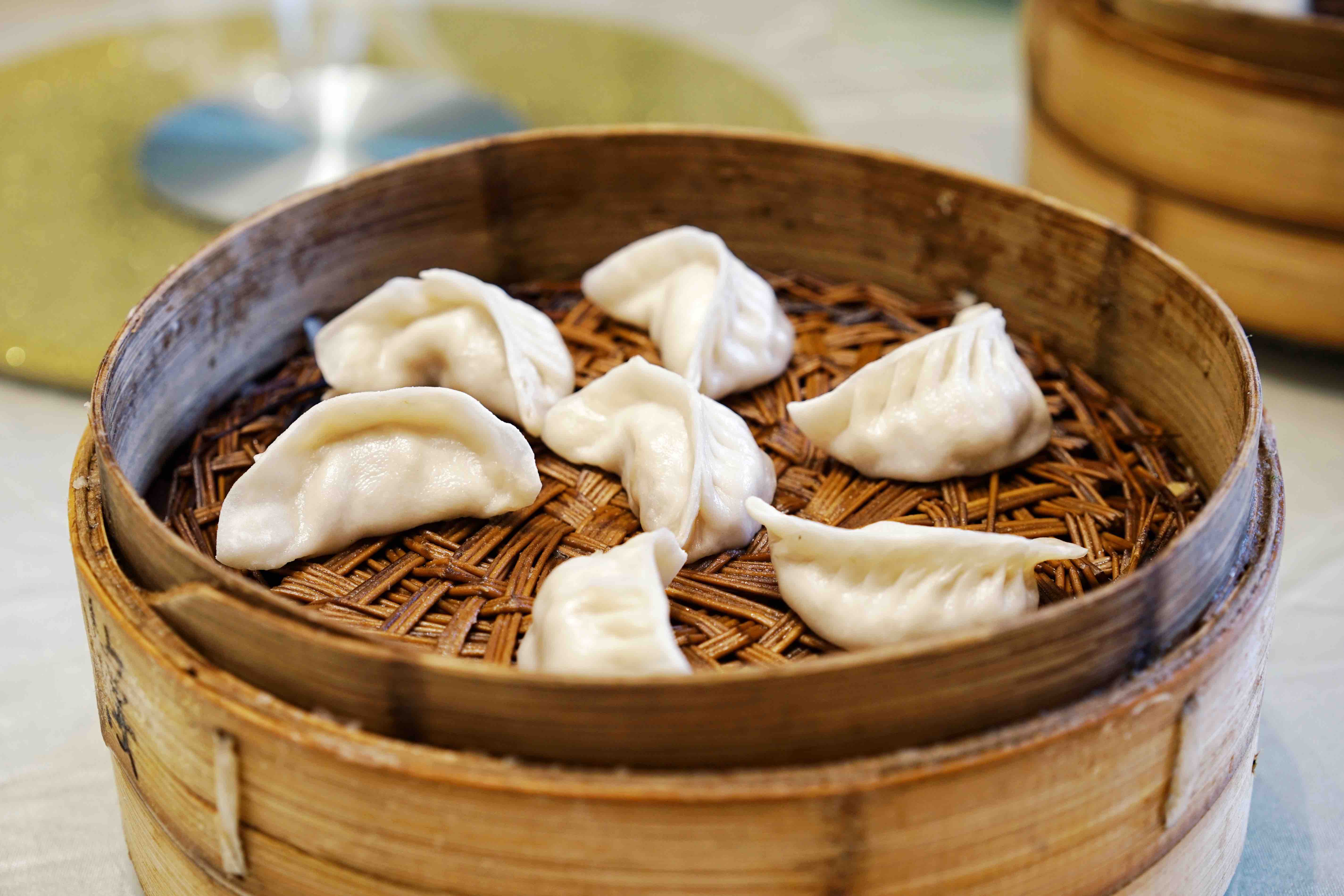 虾仁蒸饺