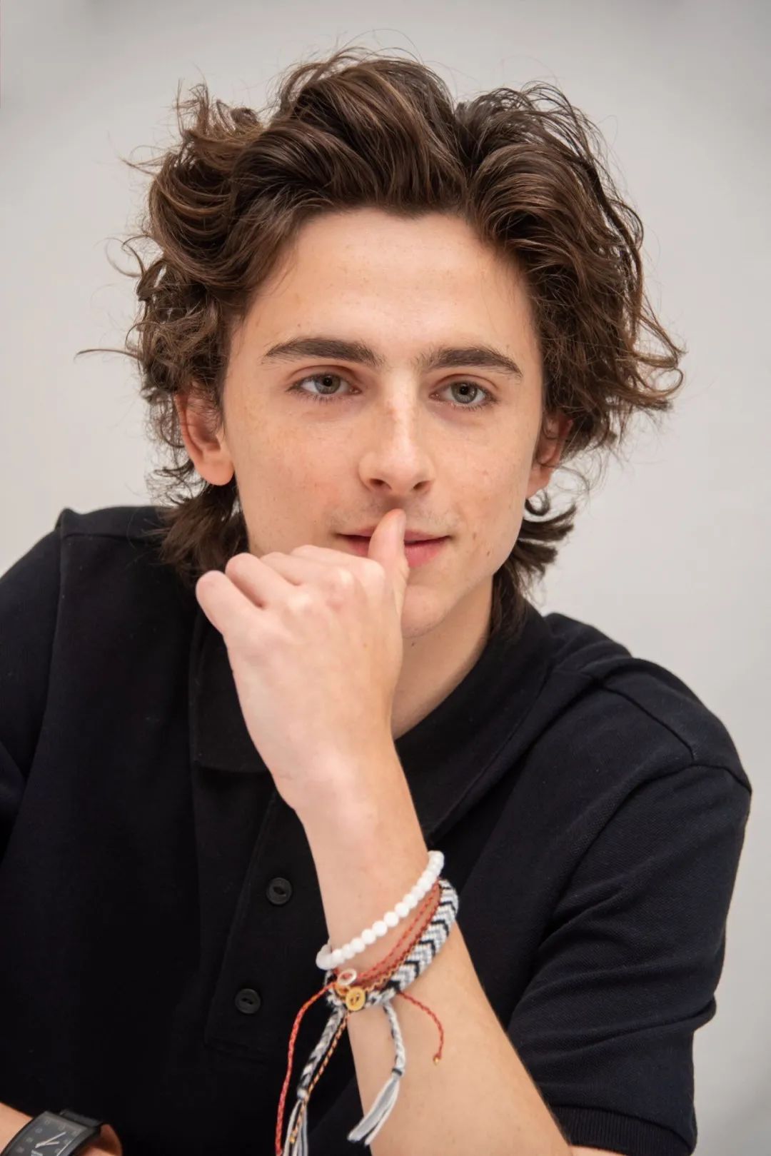出生于1995年的男演员甜茶  timoth&eacute;e chalamet 曾入选gq"最佳