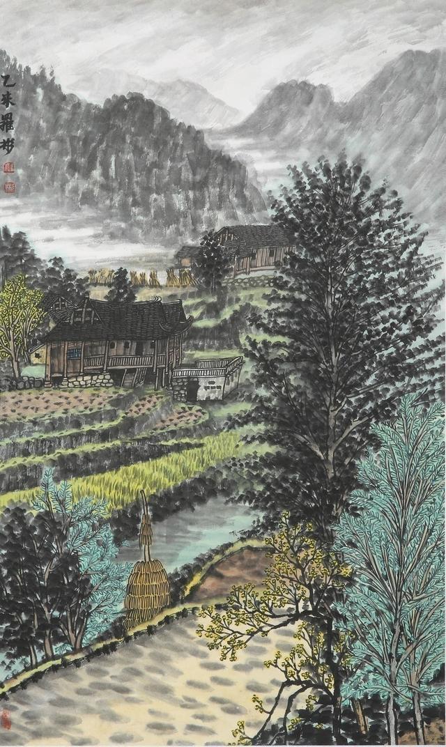 迎新2020—画家罗彬恭贺新禧!用艺术记录走过的2019