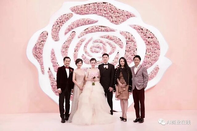 美爆安踏千金八马公子世纪婚礼刷屏网络还有特步公主九牧王子联姻