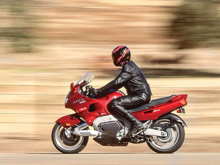 经典冷门老车前轮单摇臂的雅马哈gts1000