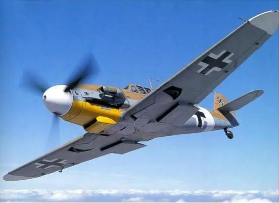 欧陆战场上空的"长空鹰隼,德国bf-109战斗机
