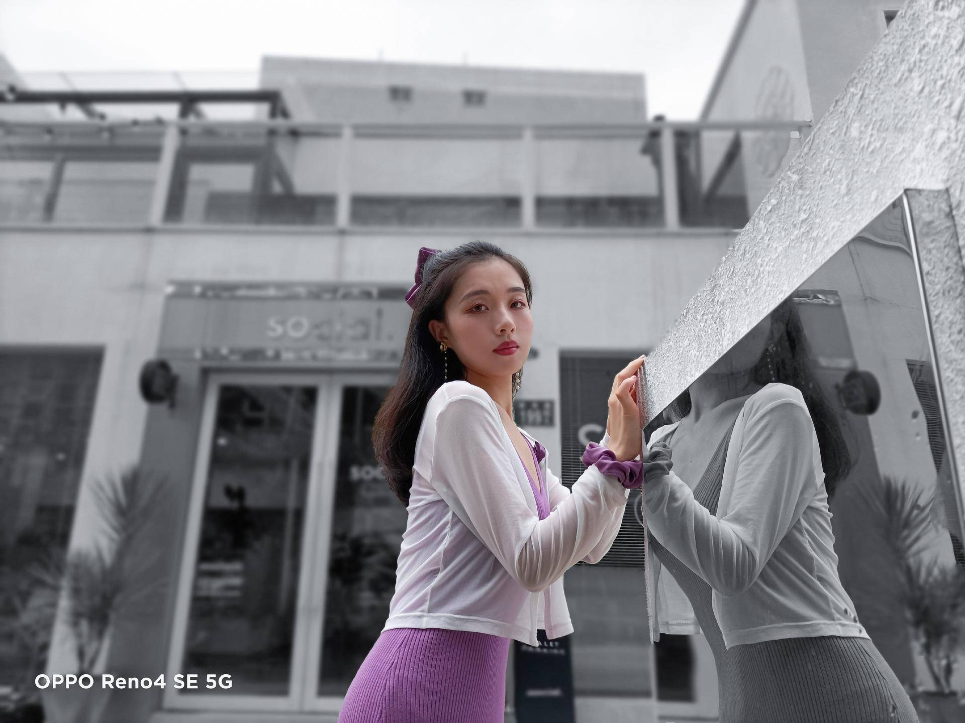 不到2K5就能买到街拍利器,Reno4 SE人像玩法专项报告