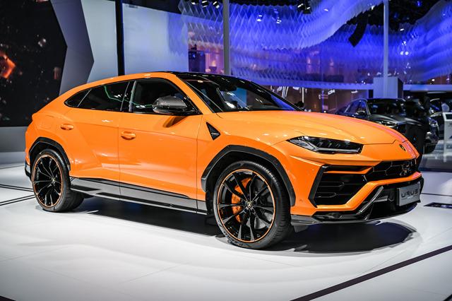 兰博基尼urus全新珍珠漆特别版成都车展首次亮相
