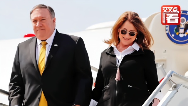离了老婆不行蓬佩奥这些年公费带苏珊出访各国气坏美国纳税人