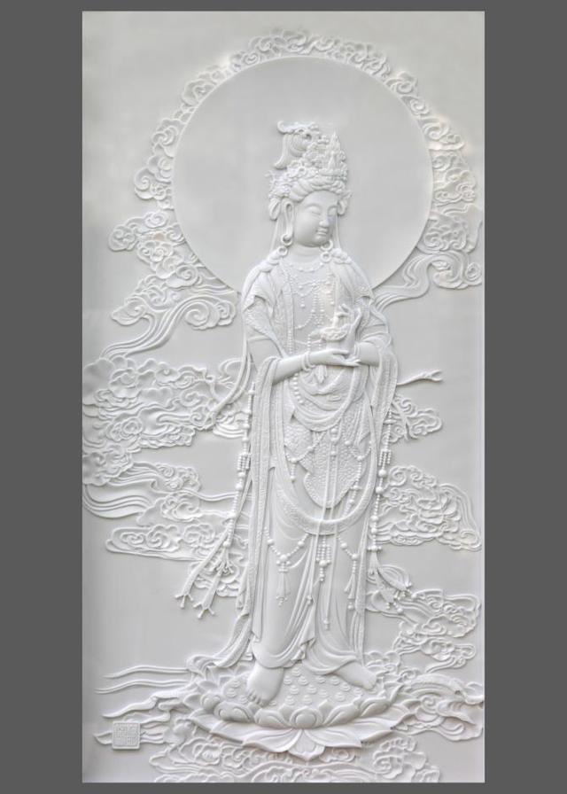 中国瓷玉浮雕第一人——程明生