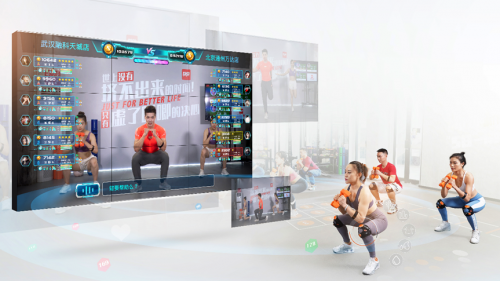 快快第二代智能健身系统推动传统健身的智能化变革