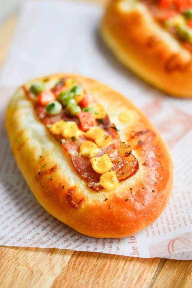 培根玉米沙拉包