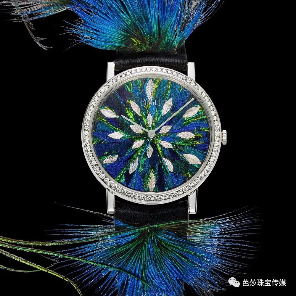 piaget 伯爵 altiplano feather marquetry altiplano 羽毛细工镶嵌