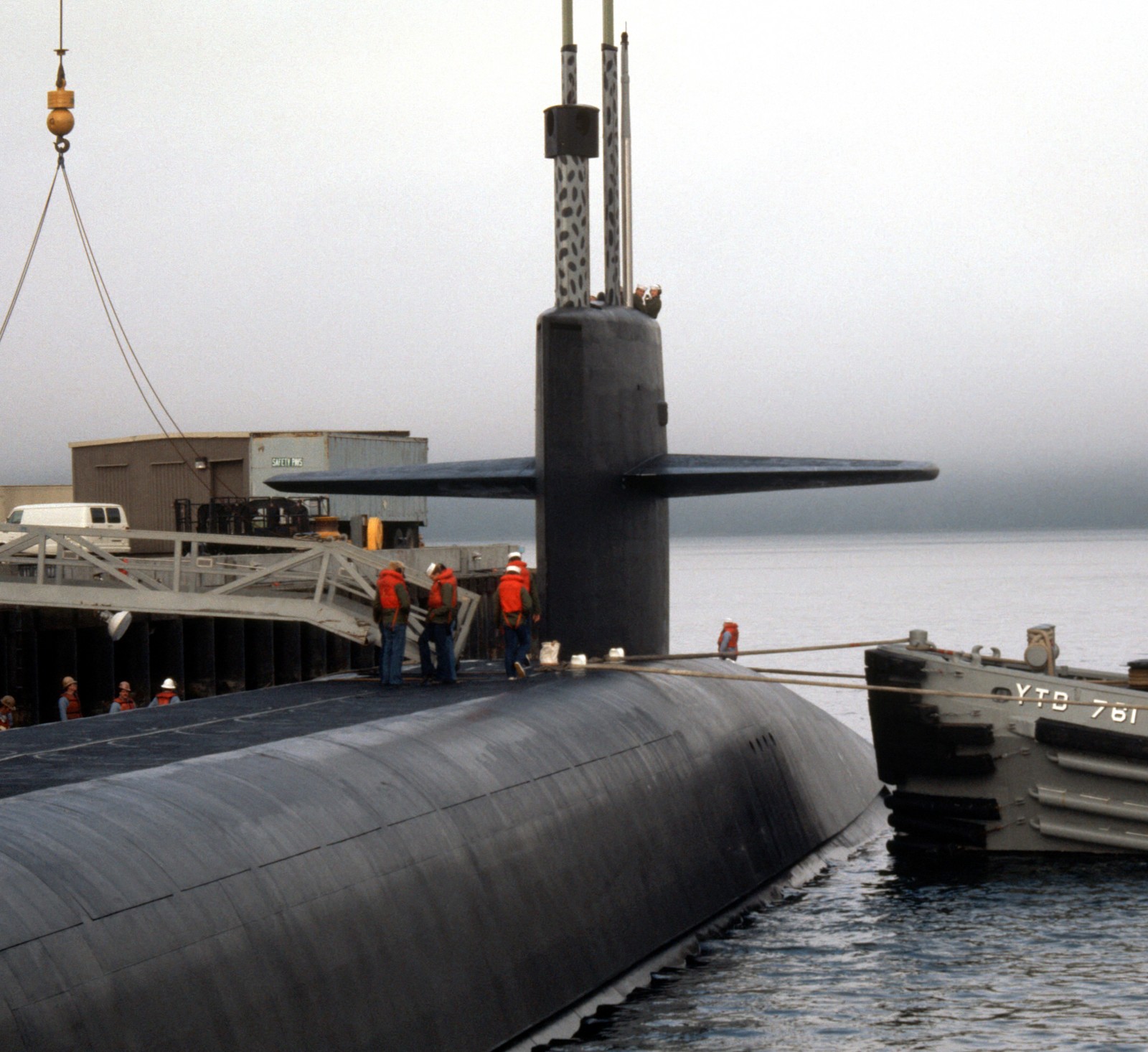 圖鑑:俄亥俄級阿拉斯加號核潛艇 ssbn-732__鳳凰網