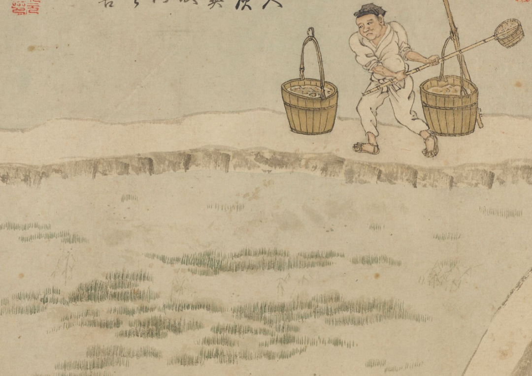 继续放大古画一粒米究竟怎样走上古人的餐桌