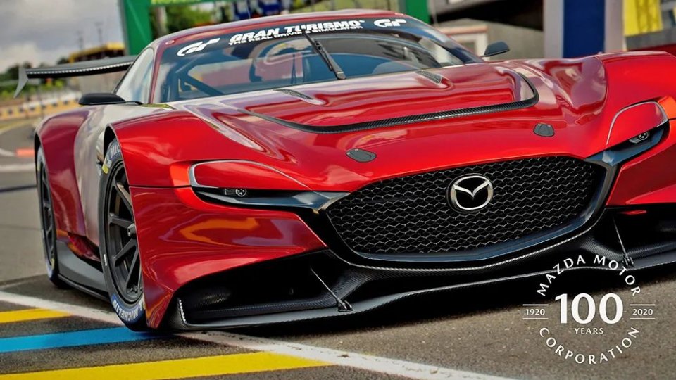 纸上谈车 | 马自达 rx-vision gt3 concept