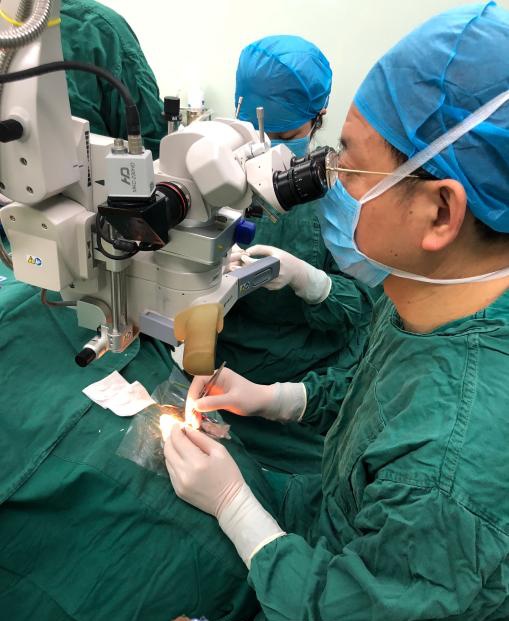 了 湖南爱眼公益基金会"青光侠"项目救助基金,减免了大部分手术费用