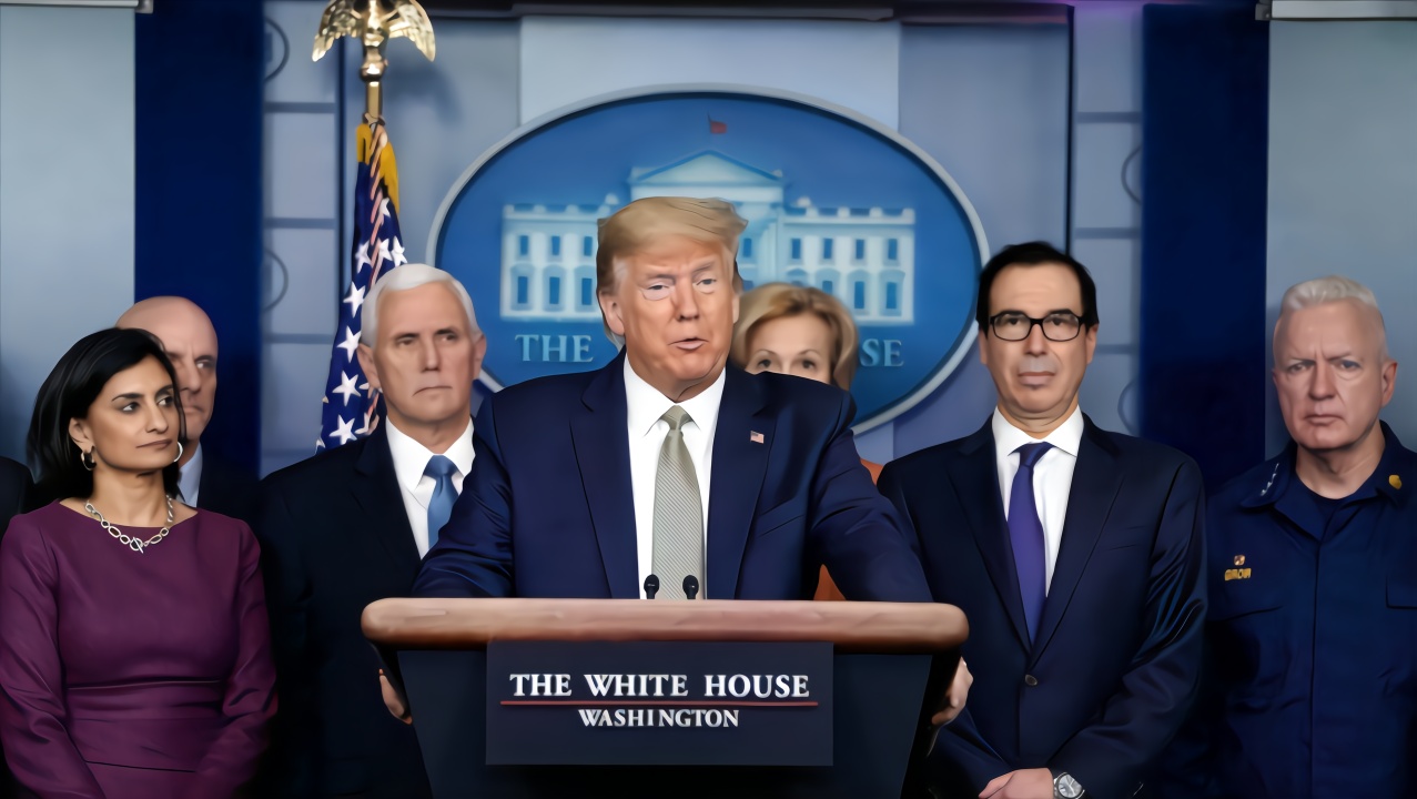 美国50个州全线“沦陷”，特朗普浪费的2个月里只做了3件事