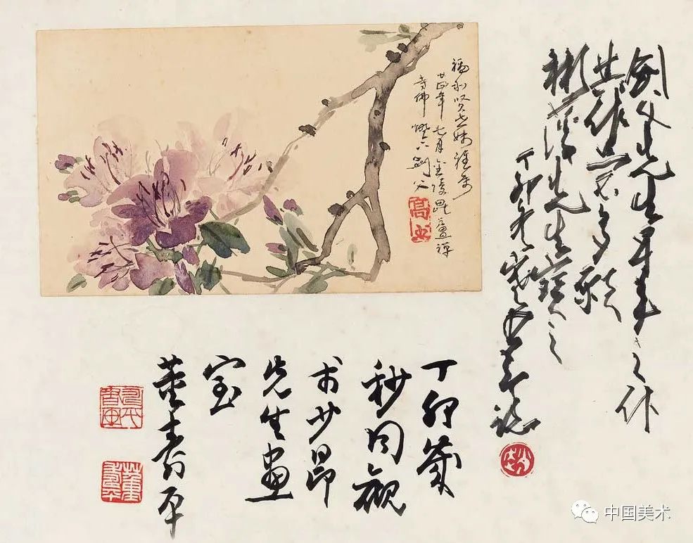 高剑父画花鸟，够味儿__凤凰网
