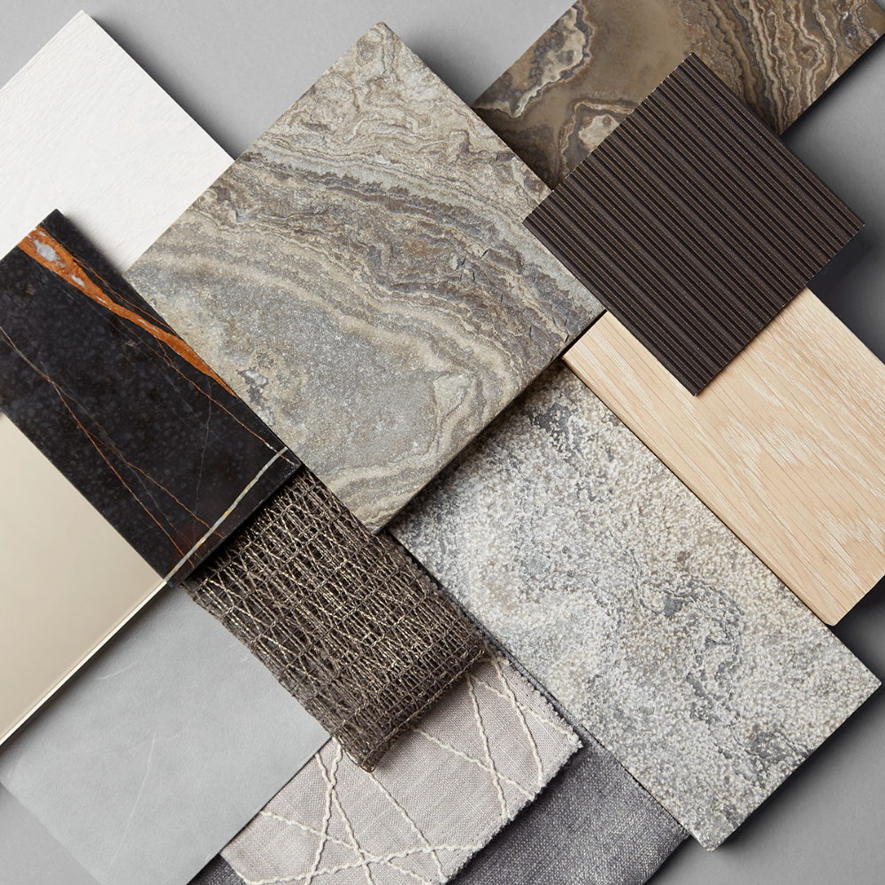 "岩"选家居空间设计 | 岩板 木饰面