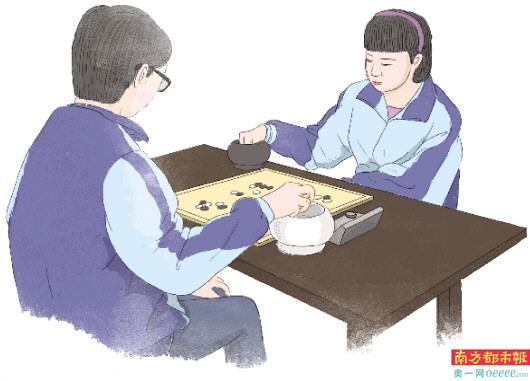 割稻繪畫下圍棋他們在挫折中成長