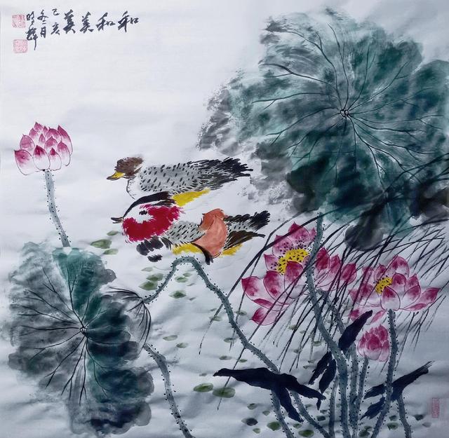 当前,画家王明辉老师原创山水作品国内市场收藏润格:20000元/平尺,将