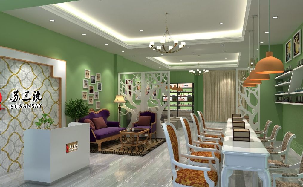 美甲店装修设计,用最精心的准备,留住最美丽的你!