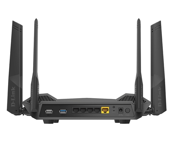 D-Link发布AX5400 Wi-Fi6路由:支持Mesh、双USB+五口千兆