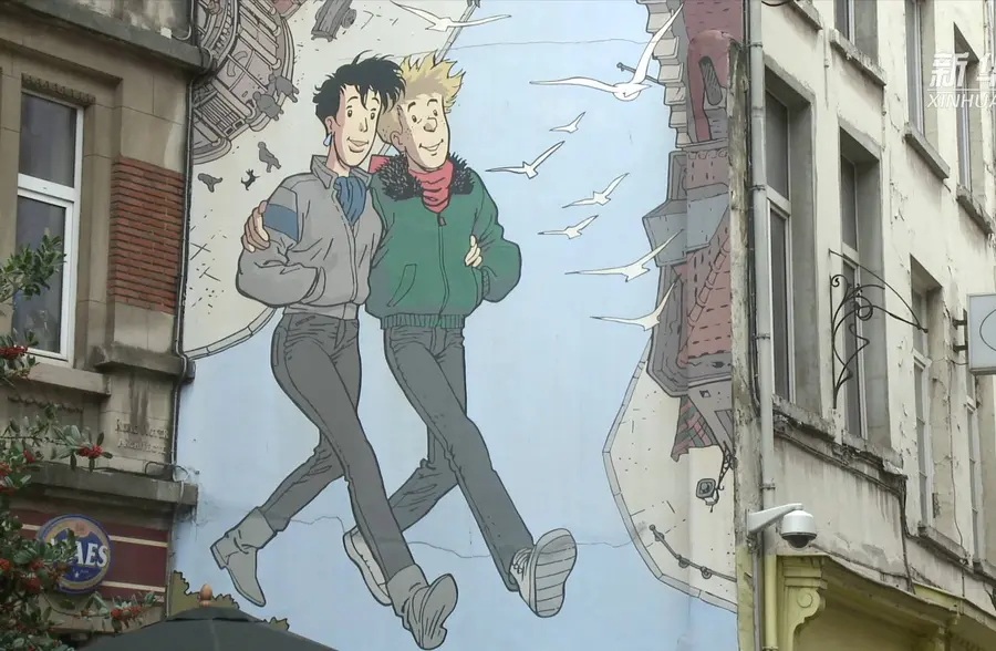 比利时：在墙壁上游览“漫画王国”