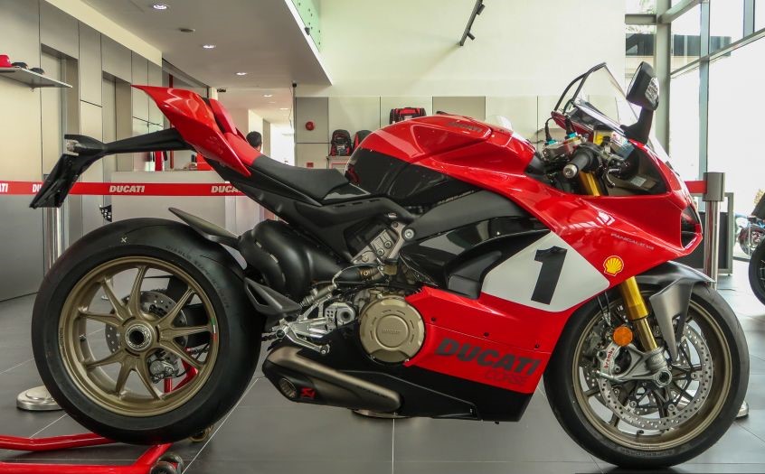 杜卡迪panigale v4 25週年紀念版實拍 售價高達61萬人民幣