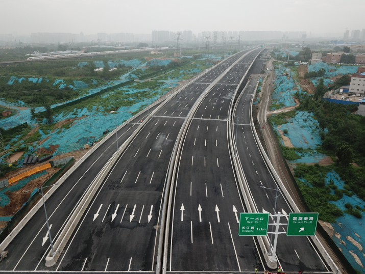 来了郑州大四环高架明天试通车