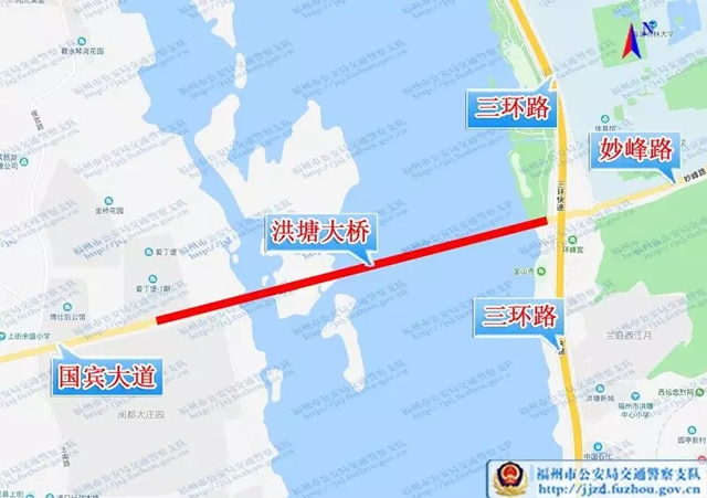 洪塘大桥地图图片