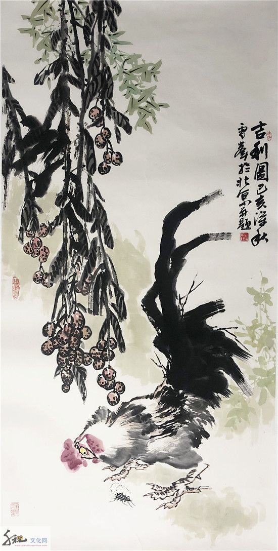 艺术家谢雪峰花鸟作品欣赏