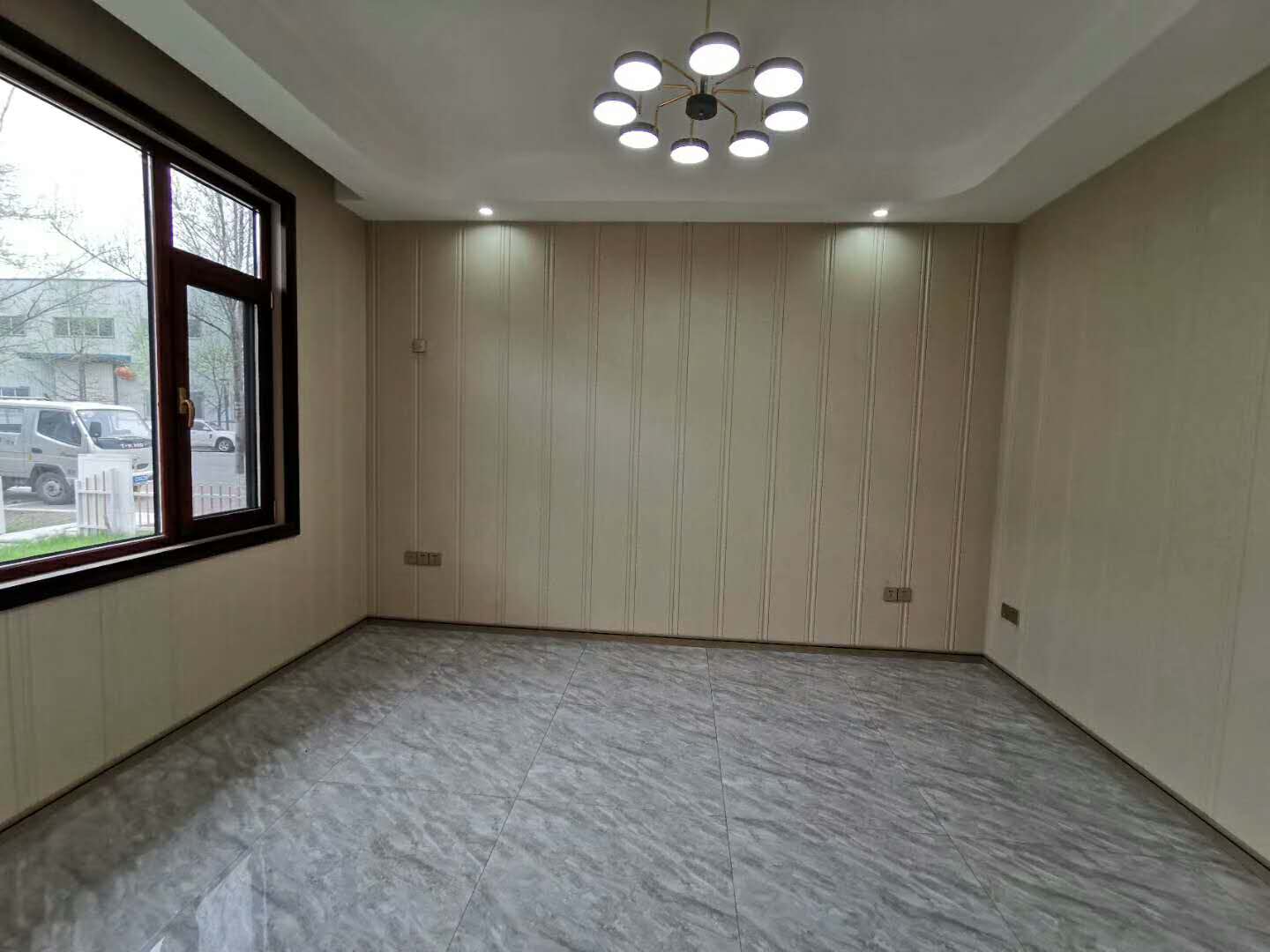 轻钢别墅内墙集成墙板装饰实景