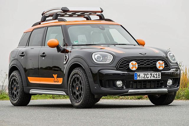 拉力赛车标准这款mini改装车为炸街而生