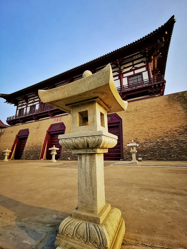 世界文化遺產隋唐洛陽城定鼎門遺址九天閶闔開宮殿萬國衣冠拜冕旒