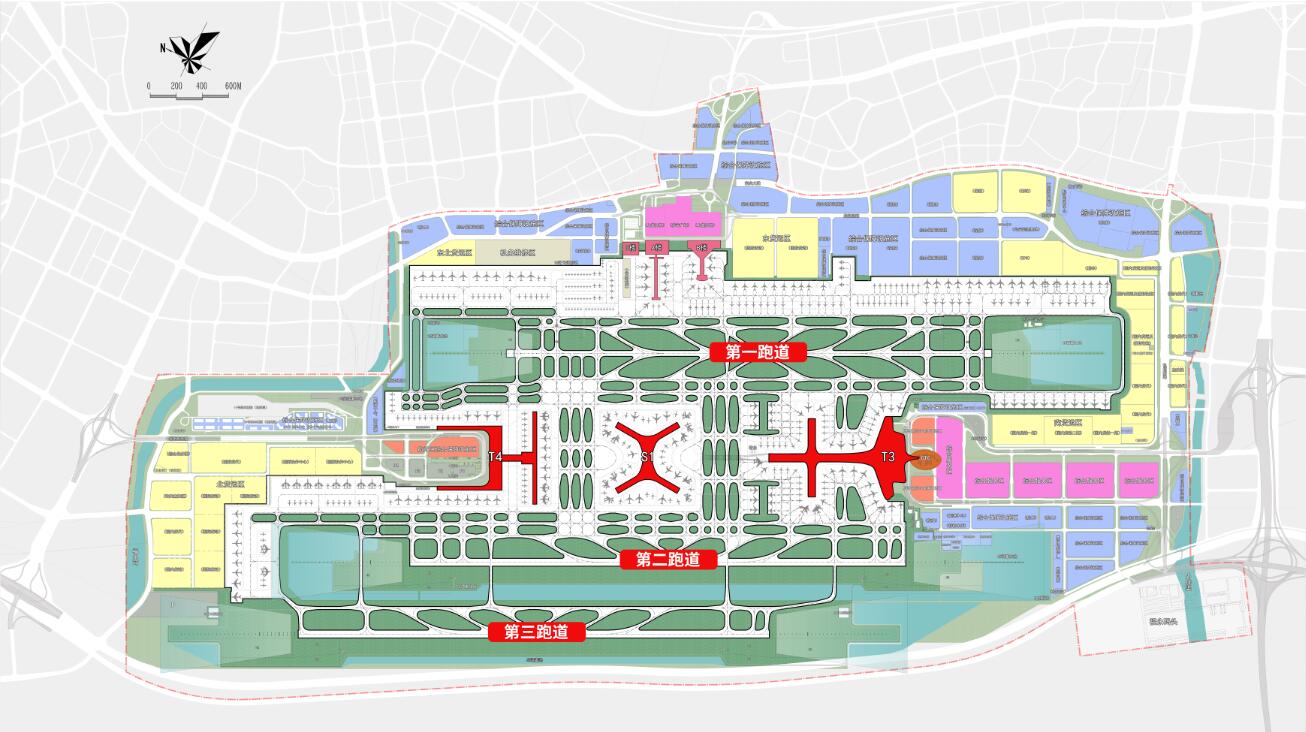 深圳机场平面布局图图片