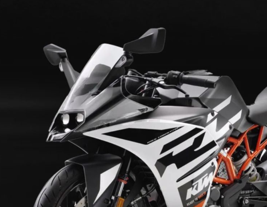 ktm新款rc390将迎来大改款换上剑道脸侧面更像rc8