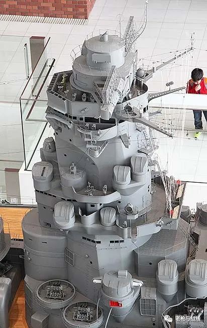 模型党的爱物日本吴市海事历史科学馆的1比10大和号模型
