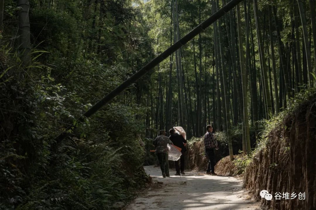徒步天字古道谷堆说我们是乡村旅游引路人