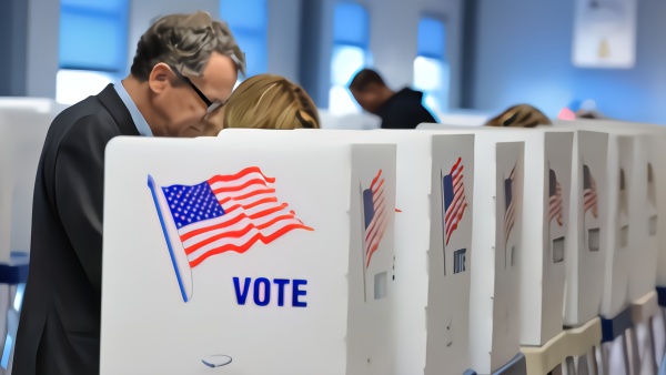 距离大选不足一周 美国网友热搜“能否修改投票”