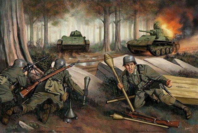 横扫战场的装甲掷弹兵,到底是什么兵?开坦克扔手榴弹的士兵?