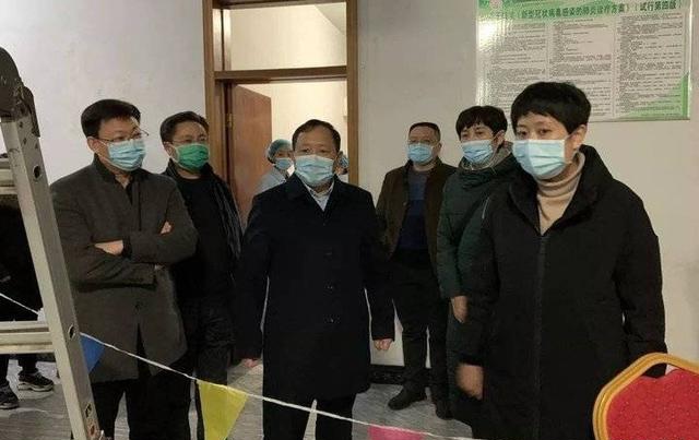 岱岳区副区长朱延华视察泰安市第一人民医院发热病人留观点