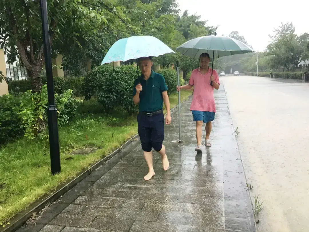 天府新区大林小学党支部防汛救灾：争分夺秒泄洪 众志成城清淤