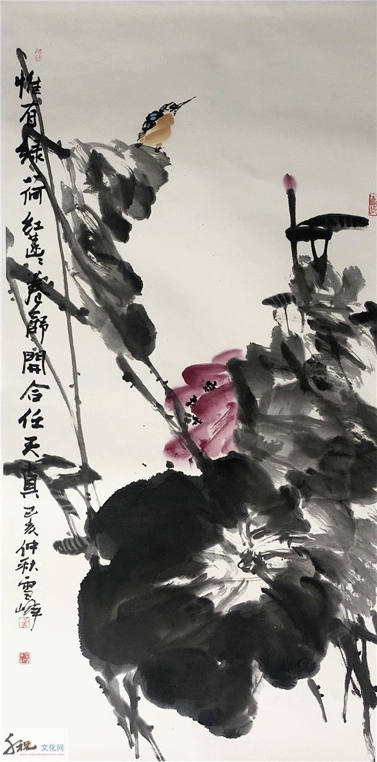 艺术家谢雪峰花鸟作品欣赏