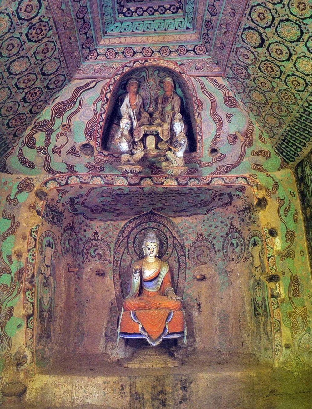 敦煌莫高窟彩塑造像,真美!