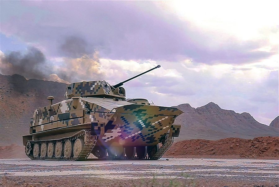 伊朗新型步战车亮相!车体看上去有些眼熟