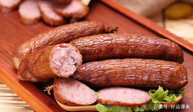 旅游特产小吃哈尔滨红肠你尝过吗