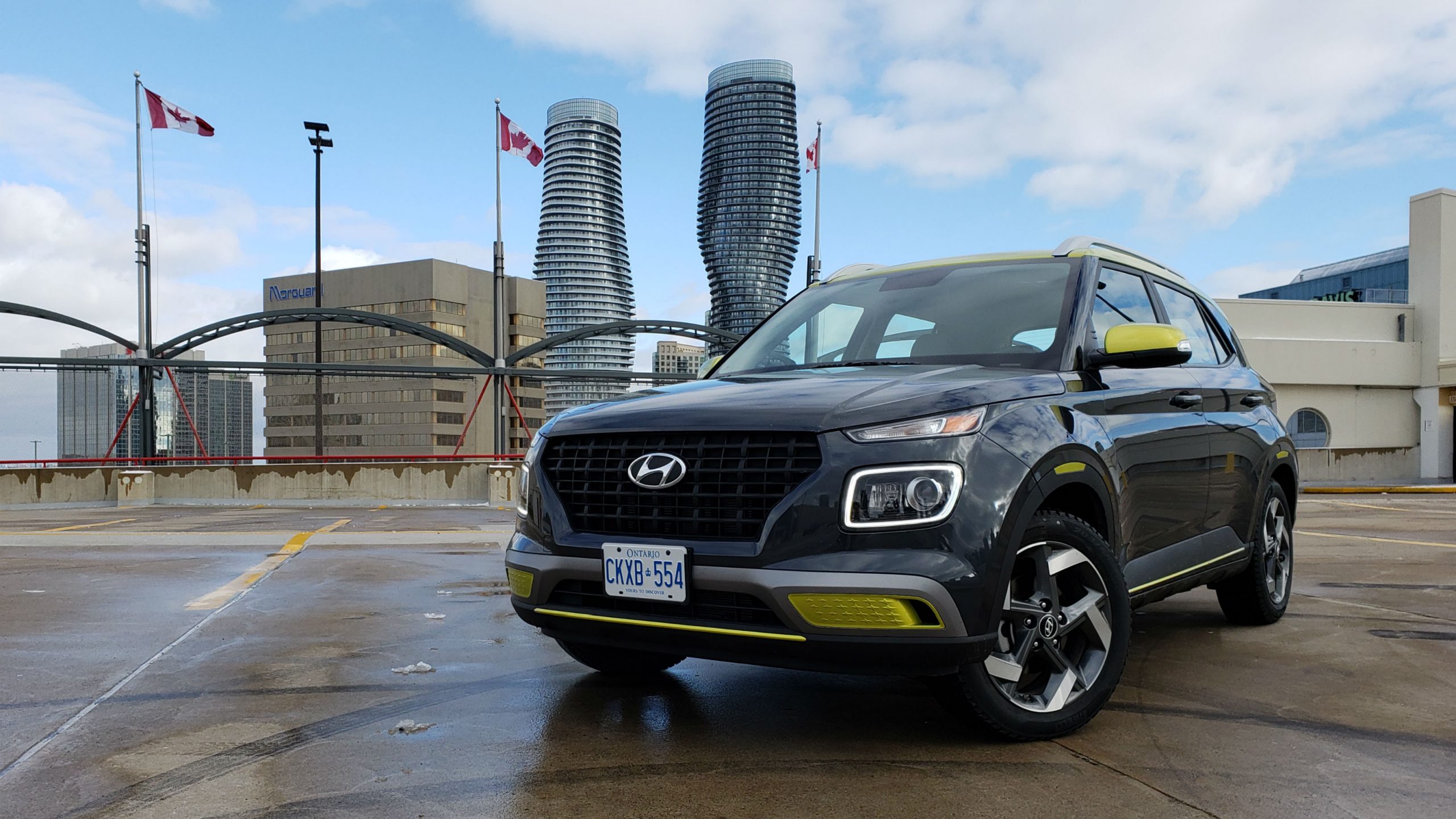 最低级别的入门小型suv外观相当时髦:2020款现代venue