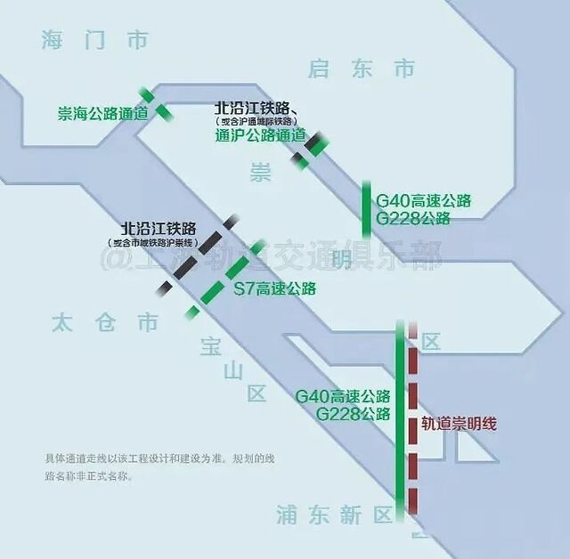 s7沪崇高速路线图图片