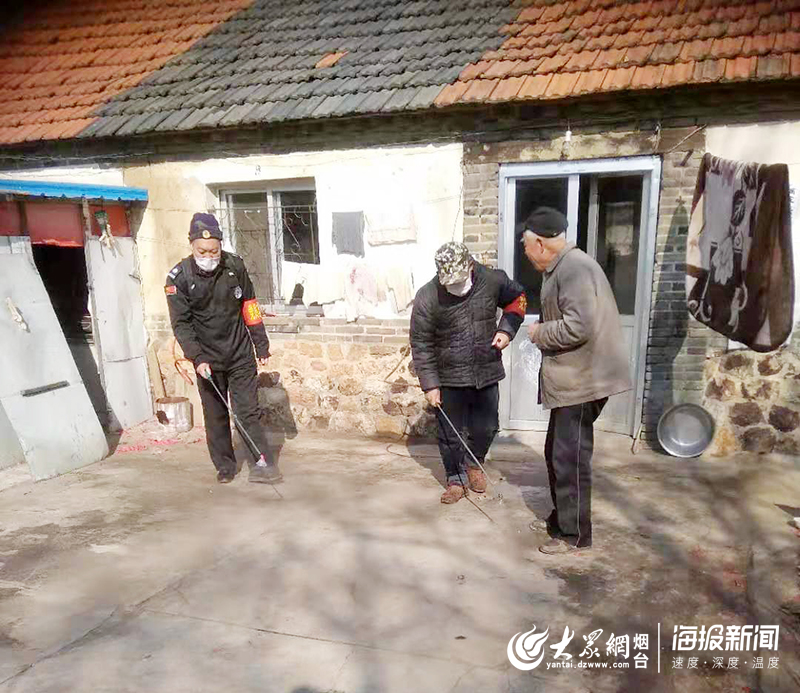 这就是山东|莱阳市谭格庄镇为贫困户送去疫情防控"应急包"