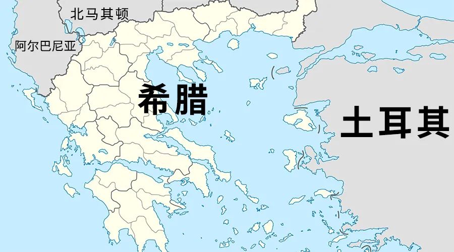 欧洲爱琴海地图图片